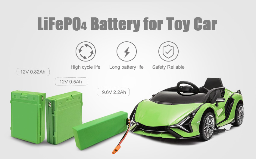 Batterie Superpack LiFePO4 pour voiture jouet
