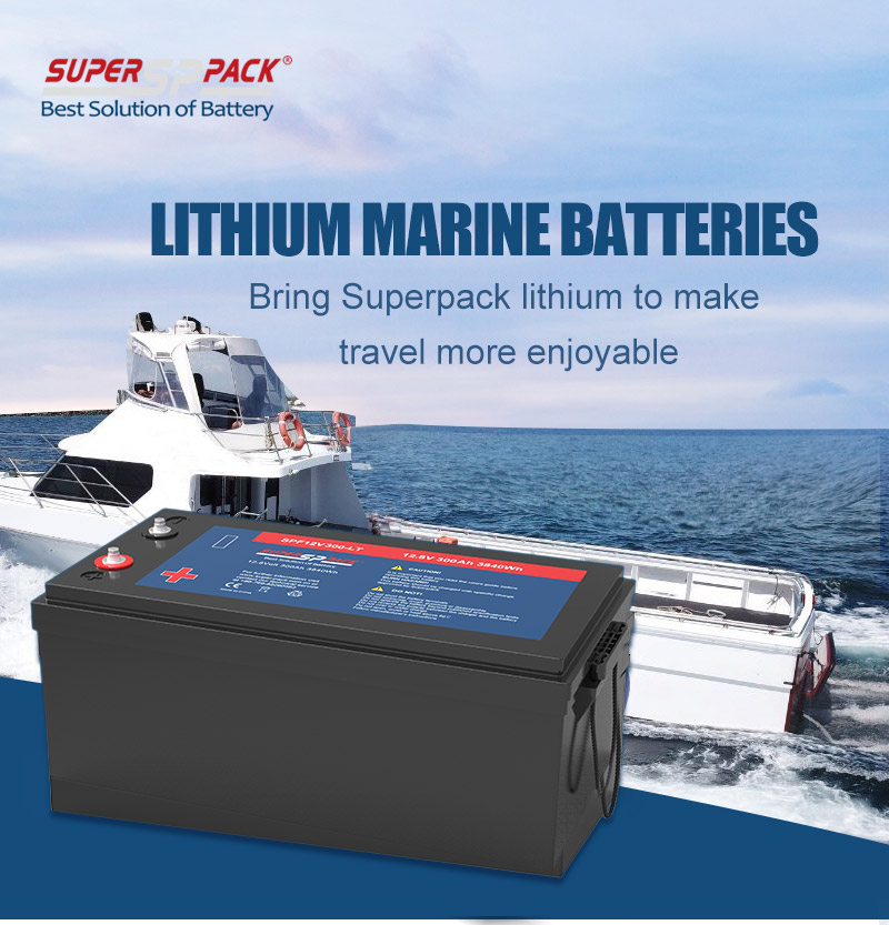 Batterie marine basse température Superpack 12V300Ah