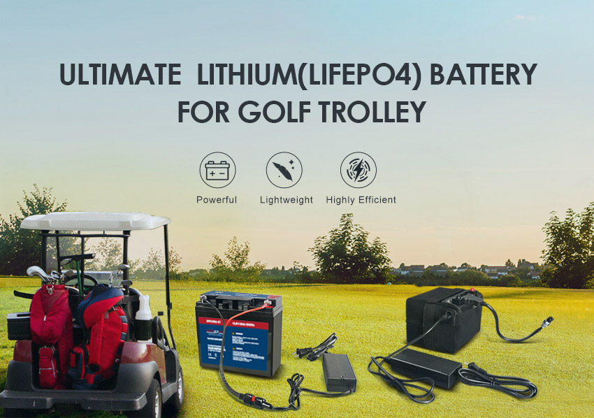 Batterie de chariot de golf au lithium Superpack 12 V