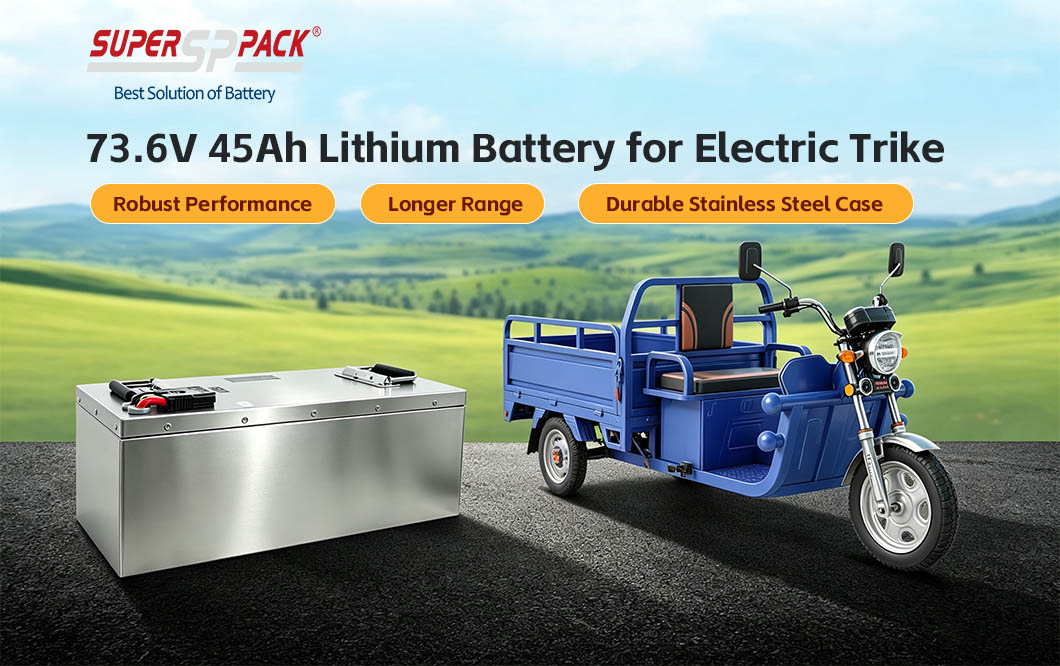 73.6V 45Ah Lithium Battery Pack for Electric Tricycle 73.6V 45Ah Lithium Battery Pack for Electric Tricycle
