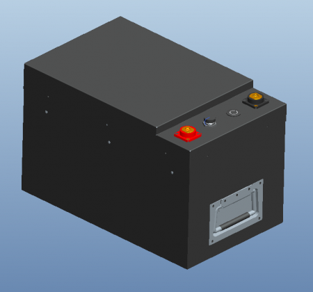 Batterie LiFePO4 24V 65Ah pour équipement de nettoyage intérieur 