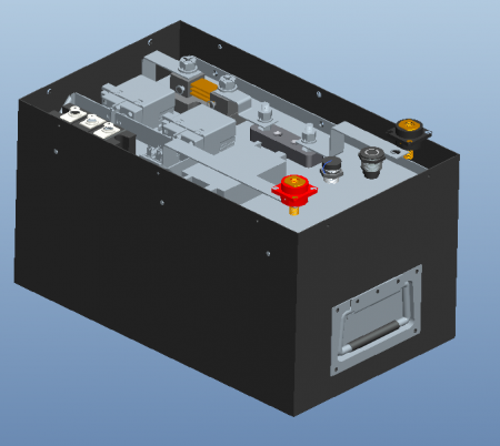 Batterie LiFePO4 24V 65Ah pour équipement de nettoyage intérieur 