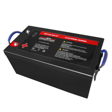 Batterie lithium-ion lifepo4 12v 300ah pour marine 