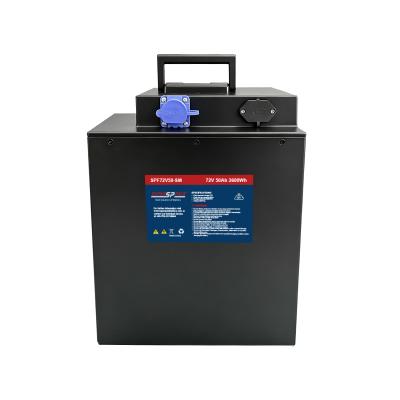 Batterie LiFePO4 72V 50Ah IoT GPS pour moto électrique
